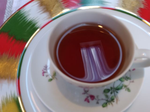 おいしいお茶で締めくくり。_6月の森 オーベルジュ