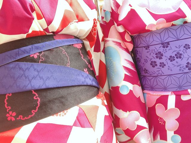 可愛い着物を着れました!_きもの着付&レンタル 彩雅