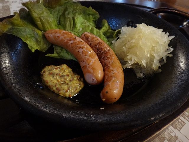鉄板が熱くありませんでした。_ビアレストラン長濱浪漫ビール