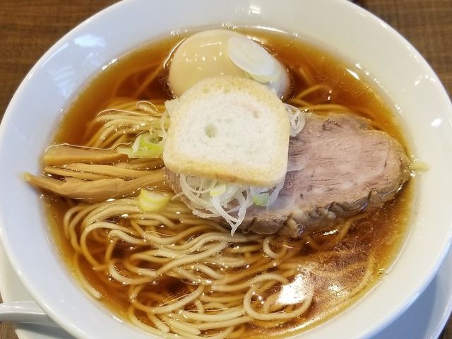 煮卵ラーメンあっさり_中華そば まるたけ
