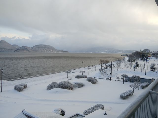 さすがサミットが開かれるだけのことはあります、洞爺湖。_北海ホテル