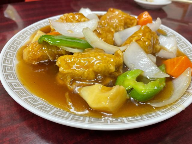 酢豚_山海楼