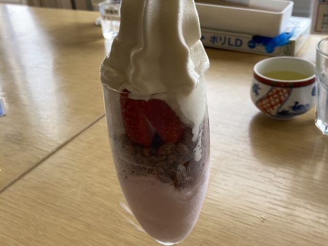 デザートのソフトクリーム!!_休暇村 那須
