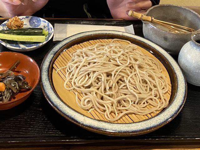 くるみそば【もりそば】普通盛り_金太郎そば 山本屋彦左衛門