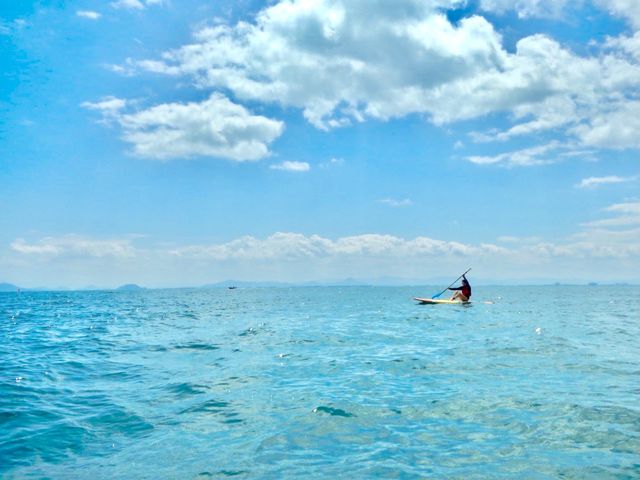 座ってSUP♪_KALPA lake sports