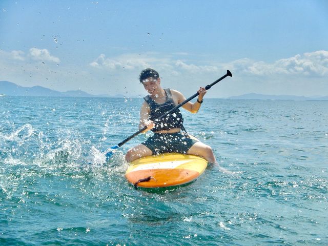 良い天気でよかったです!_KALPA lake sports