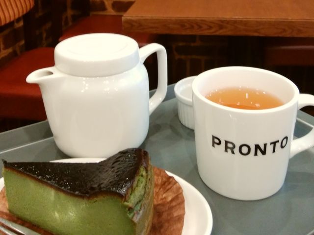 ケーキセット_PRONTO 市ヶ谷店