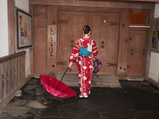 レトロな雰囲気の写真が撮れます。_Kimono Style Cafe