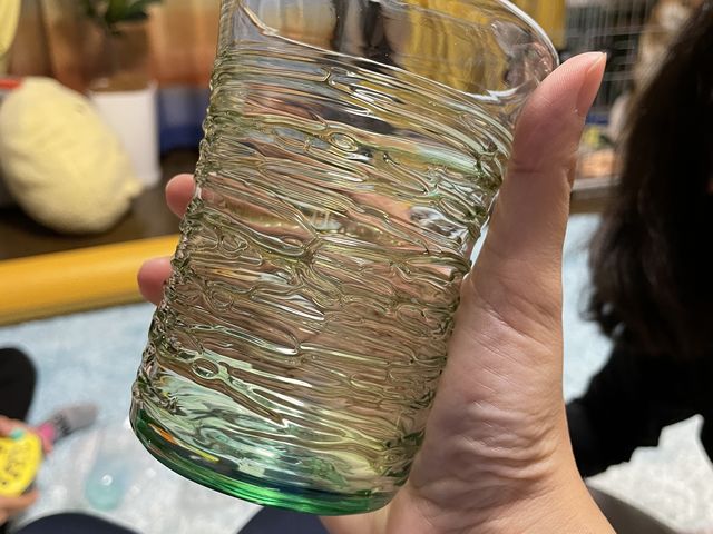 大満足の仕上がりです。_熊谷ガラス工房