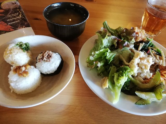 最初にこれだけ頂きました。_大原リバーサイドカフェ来隣