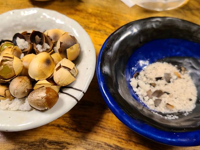 焼き銀杏_黒ぢょか