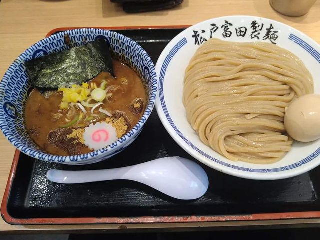 味玉濃厚つけ麺_松戸富田製麺