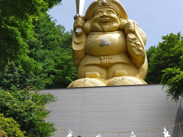 大きな大黒像_中之嶽神社