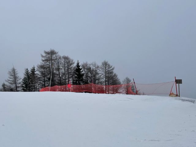 視界が悪い_信州菅平高原パインビークスキー場