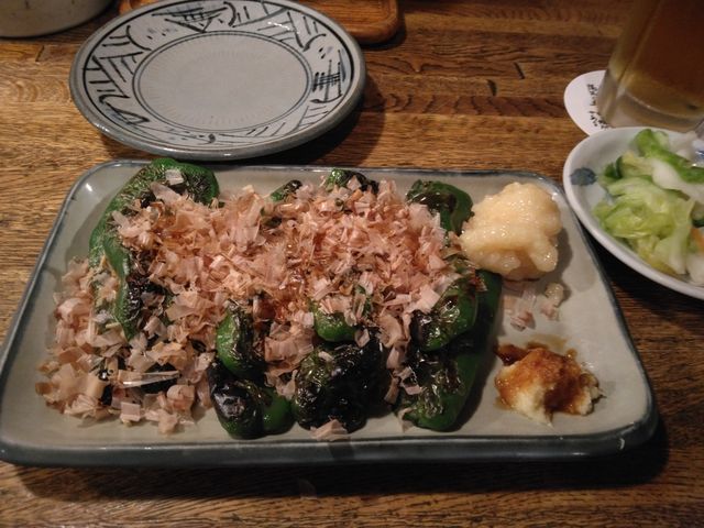 ピーマンです。_やきとりの一平 中島本店