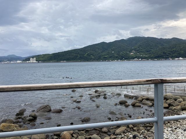 体験場所の海です。
ショップ目の前なので移動がなく楽チンですよ♪_伊豆マリンサービス