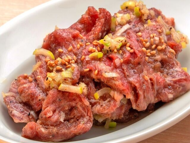 ねぎの味付け肉_ときわ亭 武蔵小杉店