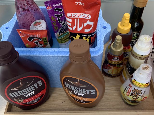 テンション上がるソースたち_いちご農園ぐっど・べりー