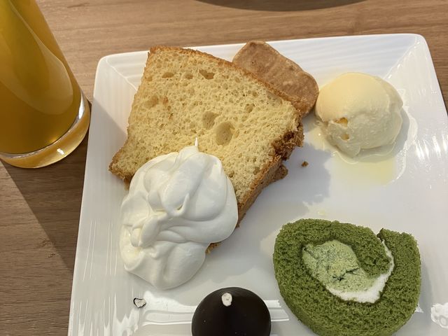こちらのデザートも充分美味しいかったです。_ソラリア西鉄ホテル京都プレミア三条鴨川 レストラン翠京