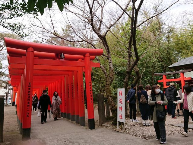 お手水にも工夫が見られます(^^)v_一葉稲荷神社