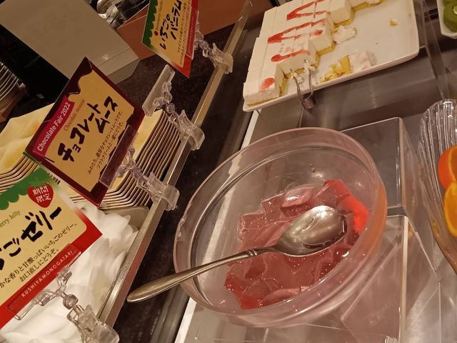 いちごのデザートは、この2点といちごのチョコの滝だけでした。_串家物語 ヨドバシ横浜店