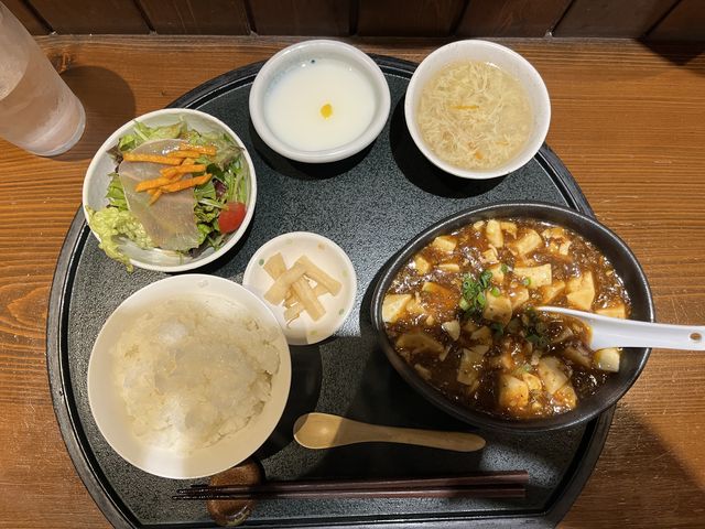 美味しかった!辛さは控えめにお願いしました_中国料理 松本