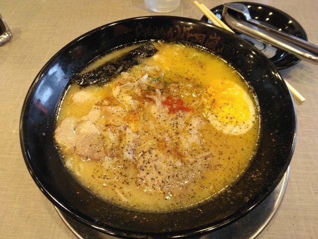 いろいろ入れるとこうなりました。_らあめん花月嵐西葛西メトロセンター1番街店