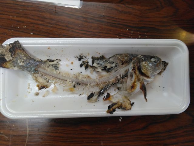 塩焼きも本当においしかったです。_蔵王猿倉レストハウス