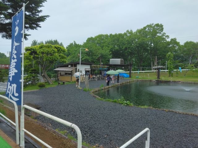 小雨が少し残念でした。_蔵王猿倉レストハウス