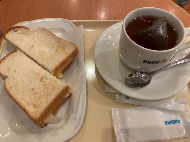 トーストが焼きざまし_ドトールコーヒーショップ岡山表町2丁目店