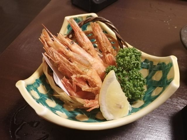 甘海老唐揚げ_いけす料理 卑弥呼