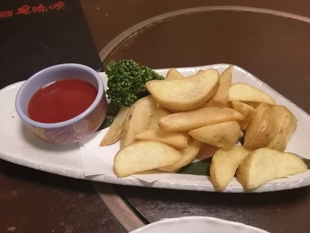 フライドポテト_いけす料理 卑弥呼