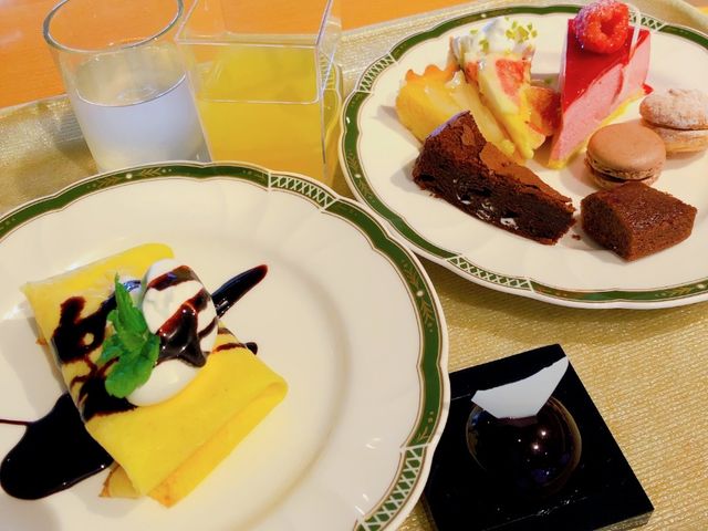 クレープも美味しい♪_ANAクラウンプラザホテル長崎グラバーヒルレストラン
