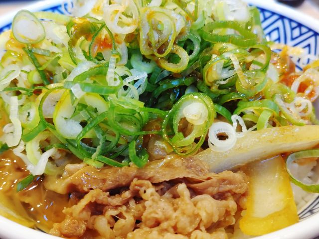 ねぎ玉牛丼_吉野家尾久橋通り皿沼店