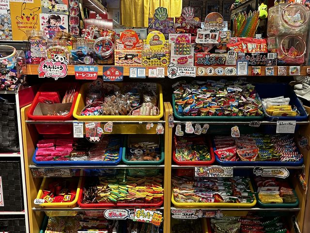 駄菓子の種類が豊富です!_放課後駄菓子バー A-55 京都四条河原町店