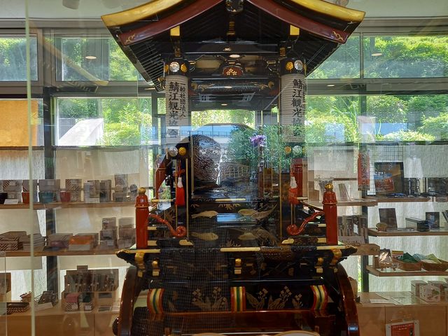 ミニチュア神輿_道の駅 西山公園
