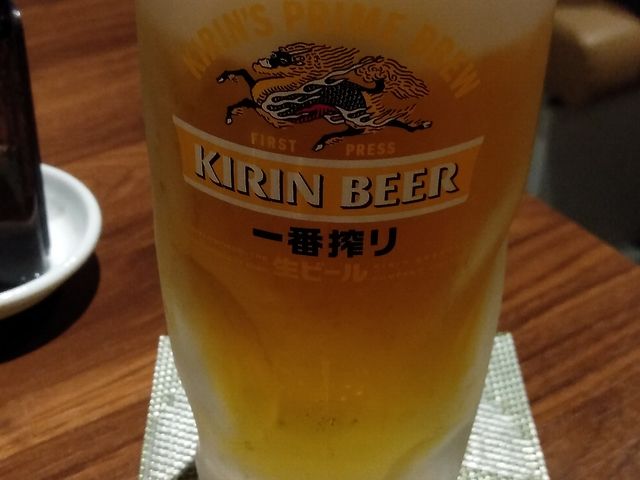 生ビール_府中かしわで