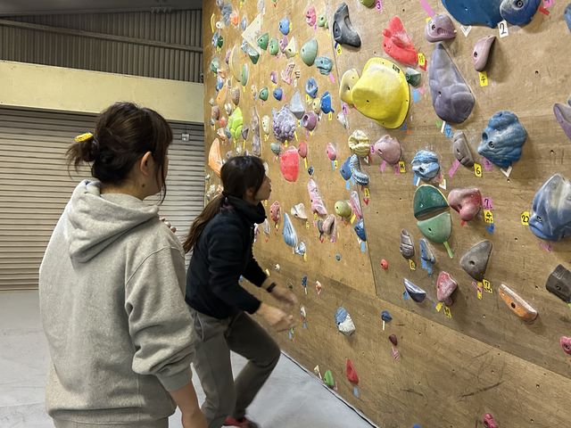 優しく指導して頂きました。_ナカガイクライミングジム 堺・白鷺