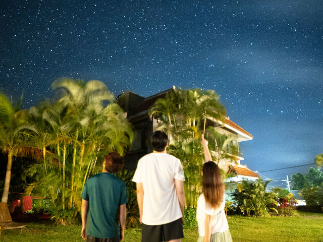 北斗七星が見えました!_石垣島 プライベートフォトツアー さく