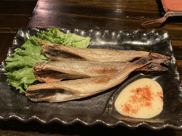 こまいの塩焼き_癒.酒.屋. わおん