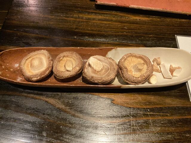 原木椎茸焼き_癒.酒.屋. わおん