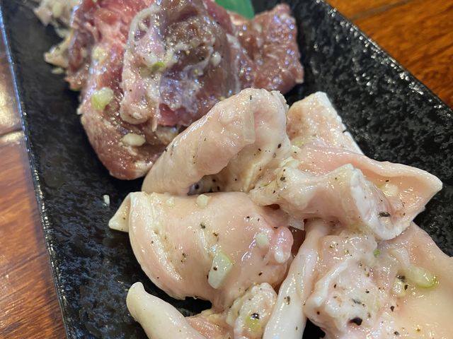 ホルモン3種盛
_焼肉ホルモン焼ジャンジャン