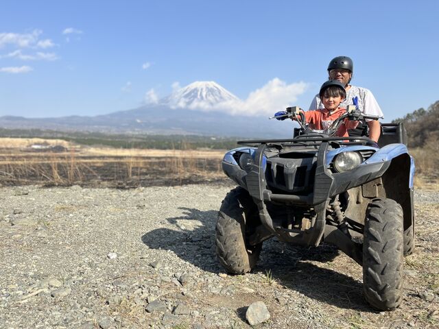 富士山も綺麗に撮れた楽しかった。_富士山バギー