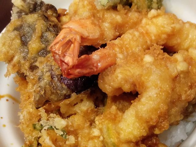 特製天丼_お座敷天婦羅 天政 羽田空港店