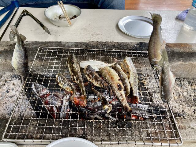 塩焼き_朽木こがわ渓流センター