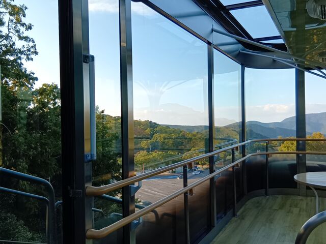 景色も最高_長崎稲佐山スロープカー