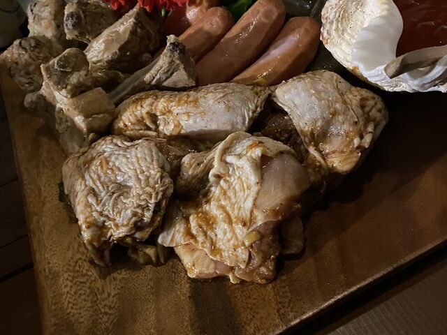 バーベキュー_Cafe &Bar Sazanami