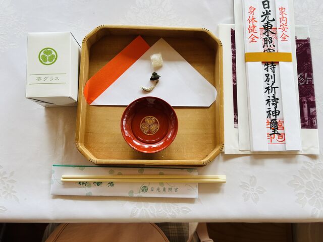 直会でいただくお供物と御神酒_日光おでかけサロン