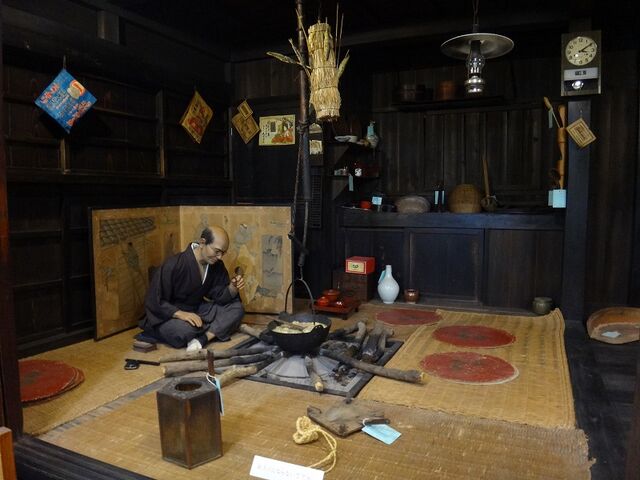囲炉裏_十津川村歴史民俗資料館
