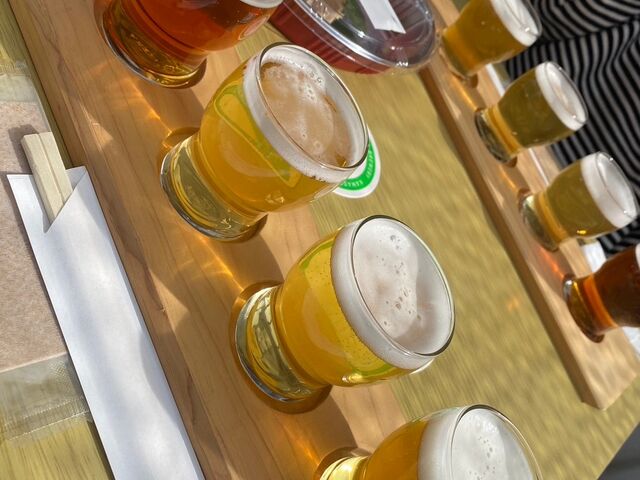こちらはプラン内の試飲
まあまあの量でうれしいです!
飲みごたえ充分あり(^o^)_カマドブリュワリー